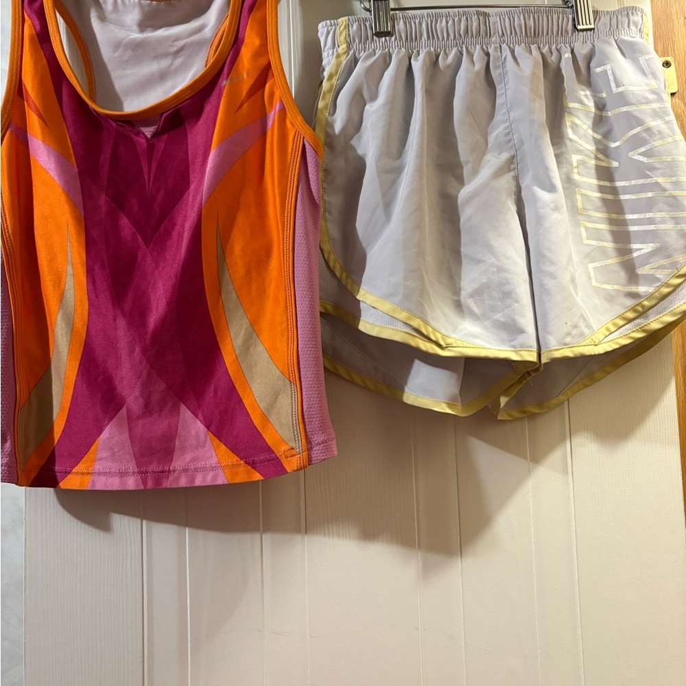 Nike Women's tank top and Athletic Shorts